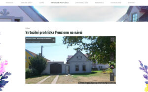 Ukázka: Virtuální prohlídka penzionu