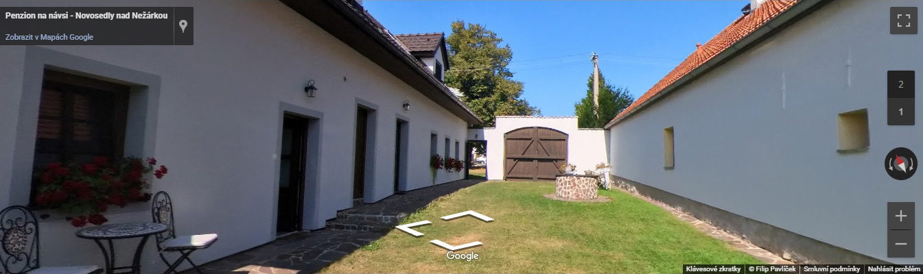 virtuální prohlídka Google