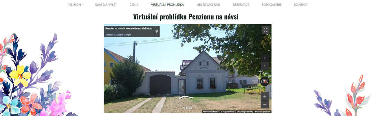 využití virtuální prohlídky